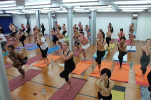 The new studio at Manchester's Bikram yoga centre