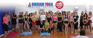 Team Bikram Yoga Manchester - time to get sweaty!